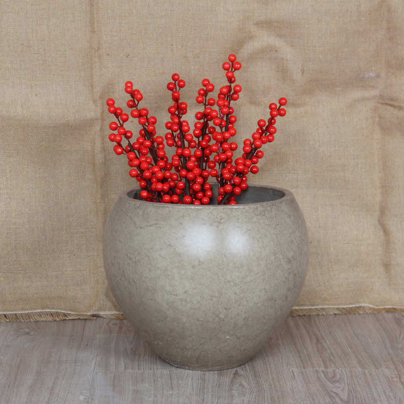 高圆形北欧家装日系工装简约风酒店别墅水镁泥高品质花盆工厂,鲜花速递/花卉仿真/绿植园艺,花盆,淘宝优惠券,粉丝福利购,淘宝优惠卷