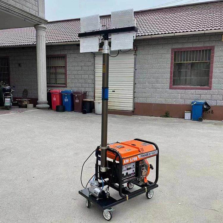 应急移动照明灯车户外自动升降工程照明灯工地施工夜间灯塔