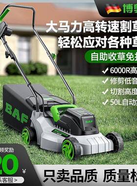 草坪机电动手推式草坪修剪机小型家用庭院剪草机插电割