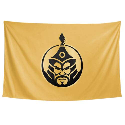 THE MONGOLZ蒙古电竞战队周边应援手幅战旗帜装饰背景布挂布挂毯