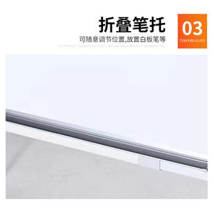 A伸型白板支架加斜放动黑厚板746支架可缩架子活S型支架