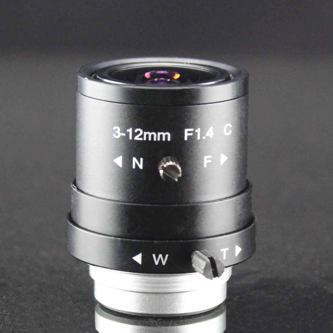 安邦盛模保工业相机镜头变焦3-12mmC口机器视觉FA工业视觉检测