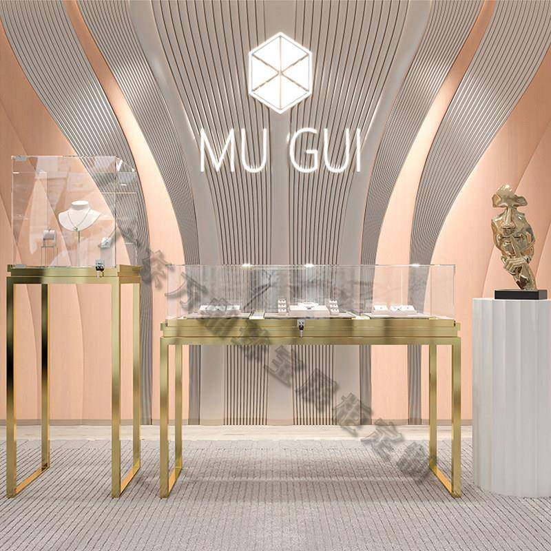 定制广东珠宝展示柜首饰黄金玉器眼镜手表产品透明玻璃不锈钢展台,商业/办公家具,展示柜/陈列柜/展示架/货柜,淘宝优惠券,粉丝福利购,淘宝优惠卷