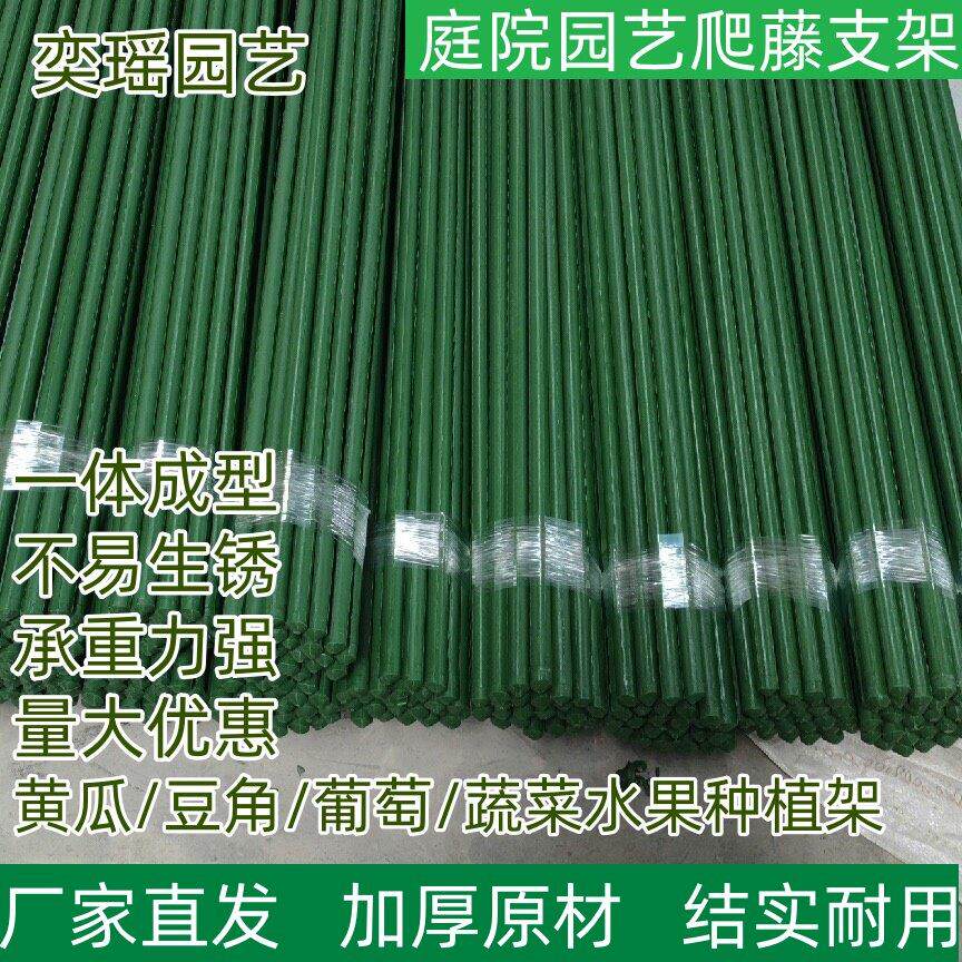 50根爬藤架包塑钢管黄瓜豆角番茄葡萄庭院室内农用花卉果蔬支撑架