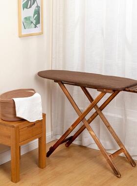 实架烫衣F76T8769板复古熨衣板折叠家木用电熨斗烫衣式架立大号木
