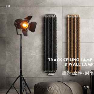 创意621简约美工业风落式 灯卧室落地灯客厅l实木ed地复古台灯遥控