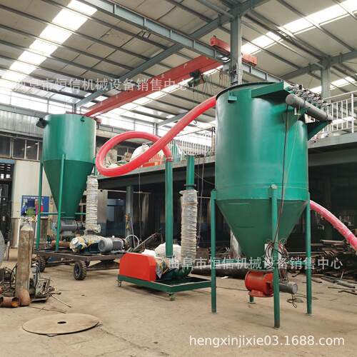建材粉料倒库气力吸灰机设备zcjb水泥粉装车入库负压输送机生产