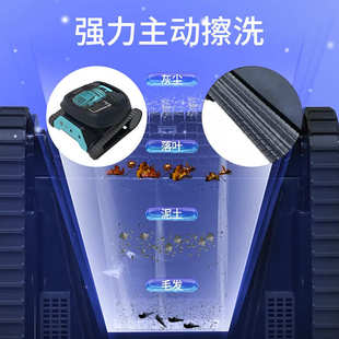 海豚M600泳池全自动吸污机鱼池池底进口可爬墙水下清洁配件吸尘器