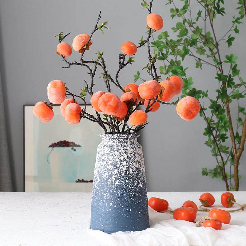 新款喷砂陶罐手工粗陶花瓶插花干花客厅摆件电视柜玄关装饰新中式,家居饰品,花瓶,淘宝优惠券,粉丝福利购,淘宝优惠卷