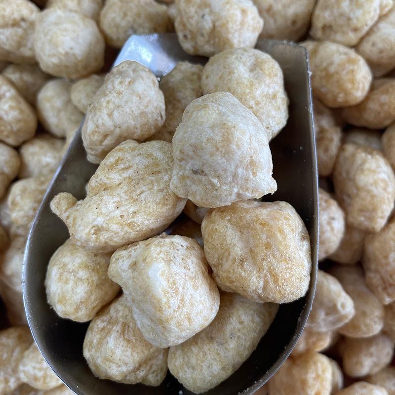 潮汕特产陆丰南塘特产炸鱼丸虾头丸即食鱼丸手工鱼丸休闲零食小吃图片