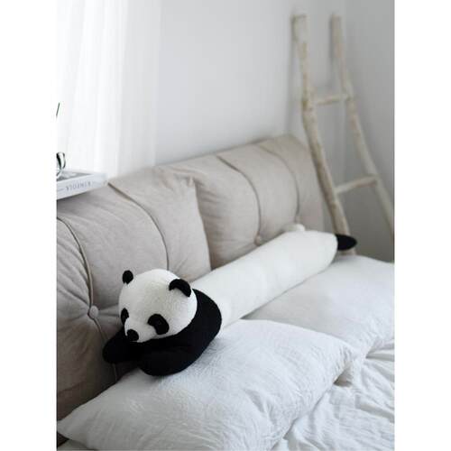 动物熊猫长抱枕床头枕头靠枕睡觉夹腿长条枕沙发卧室装饰女生礼物