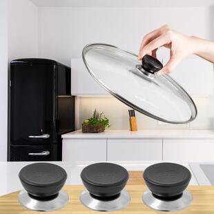 Lid Heat Pot Knob Kitchen Glass Resistant Handle