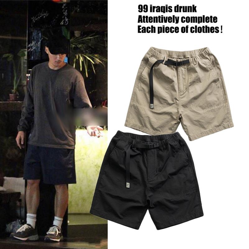 MADNESS MDNS WRUEI WORKWEAR SHORTS余文乐五分裤男潮牌工装短裤
