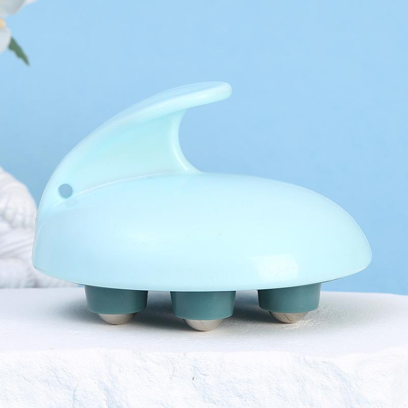 新款七龙珠滚珠按摩器揉腹部细腰小腿肌肉放松磁力美体美腿经络刷