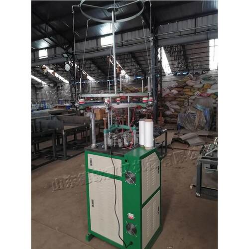 德欧牌 百洁布浴条针织机 提花海绵擦机 可计数刷洗大王设备