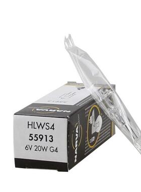 NARVA利华55913 6V20W灯泡HLWS4 6V20W凯斯生化仪紫外米泡55913