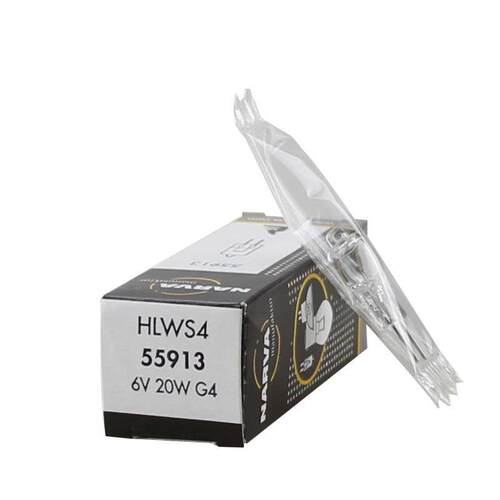 NARVA利华55913 6V20W灯泡HLWS4 6V20W凯斯生化仪紫外米泡55913