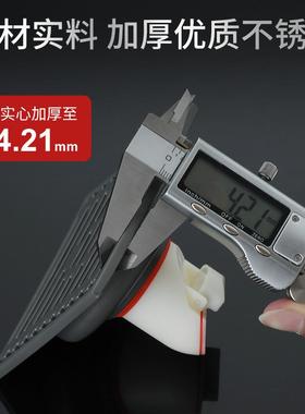 枪灰色不锈钢方形地漏卫生间淋浴房卫浴厕所洗衣机双用防臭地漏