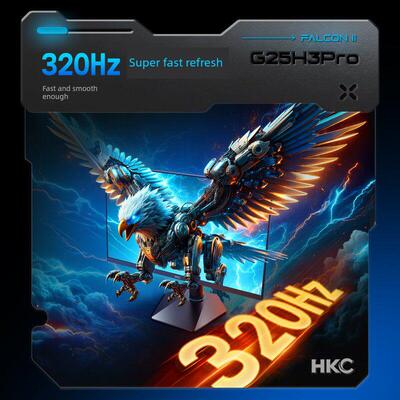 HKC显示器24.5英寸高清320Hz台式电脑电竞笔记本外接屏幕G25H3Pro