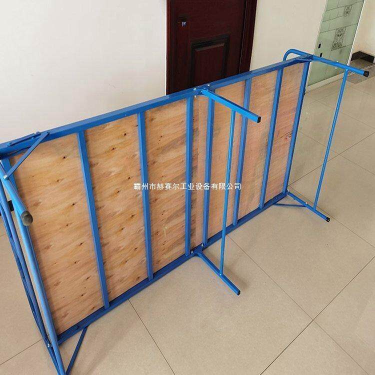 赫赛尔抢险应急床铺户外探险木板折叠床便携式铁架简易两折床