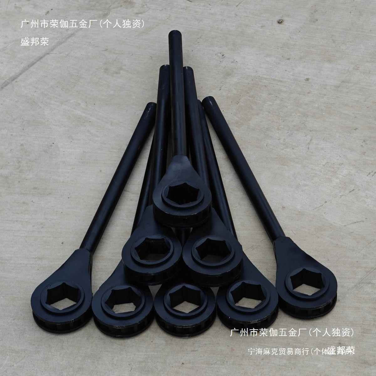 重型齿轮方尖套尾筒快板棘轮扳手具自动双头梅花四快smmmh100速双