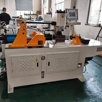 0SG-80NC-NC金8属不端锈钢管现货双工位缩铜管机管铁管管成型设备