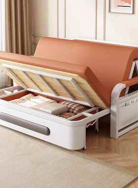 款沙发床体两用小户型网40526红功能午休床折多叠沙发床临时新留