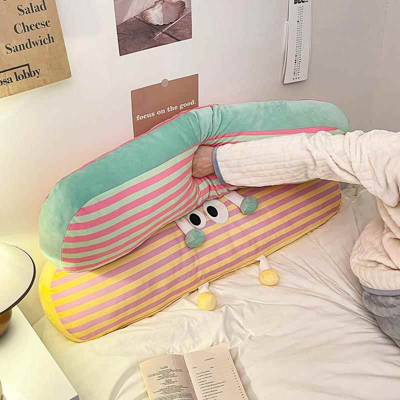可爱长靠条抱DF029觉枕女生睡床上夹腿侧睡枕头孕妇枕枕床头靠垫