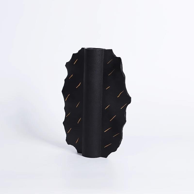 现代简约不规则流星雨花瓶家居创意摆件茶几电视柜样板间桌面软装