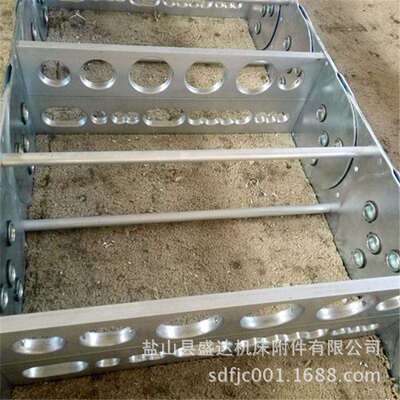 厂家生产L1805TL22拖机床用钢制T拖链TL180冶金设备不锈钢拖链钢