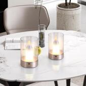 仿真蜡烛氛围灯直播间精品摆件魔术感应灯客厅卧室餐厅浪漫情调灯