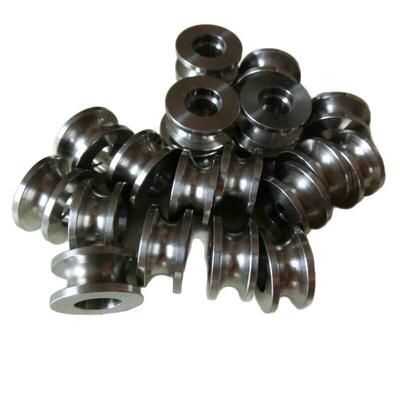 不锈钢导轮耐磨不锈钢拉丝绞线轮16*8导线轮生产不锈钢