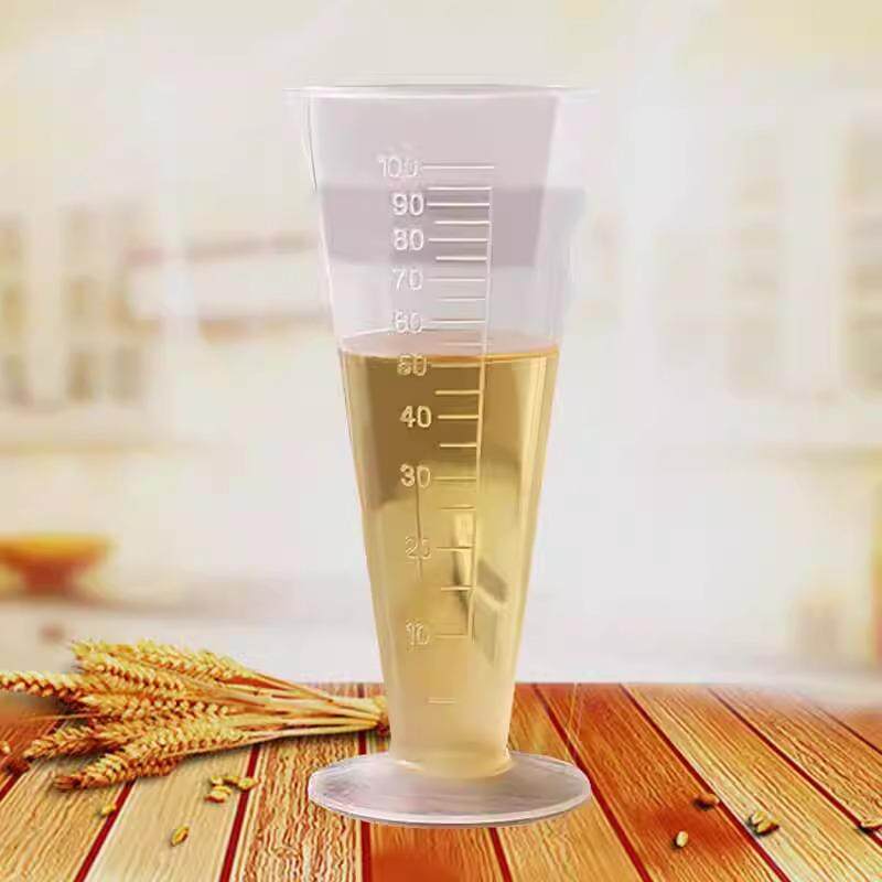 带刻度毫升小量杯克度容器度量杯测量杯盎司杯小塑料标准毫升透明