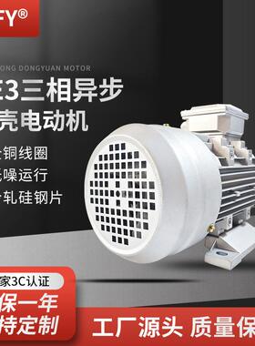 YE3三相异步电动机380v2.2/3w马达100L1-4/100L2-4极铝壳电机