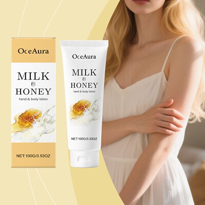 OceAura Milk and Honey Body Lotion - Nourishes and hydrates