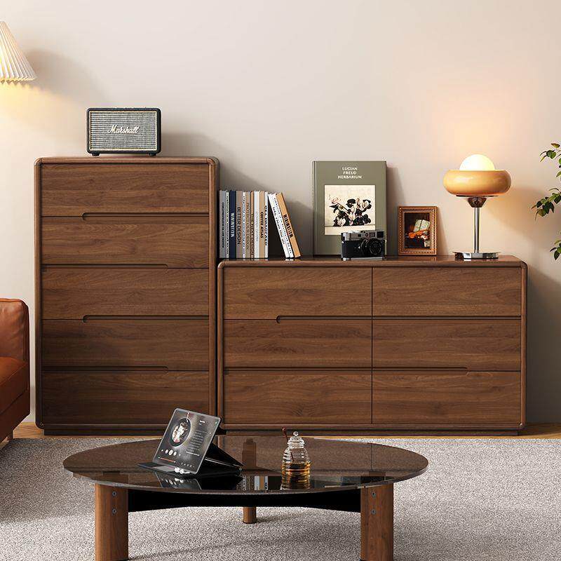 置物柜茶几客厅靠墙柜橱五斗柜床尾房间收纳立实木抽屉柜柜子卧室