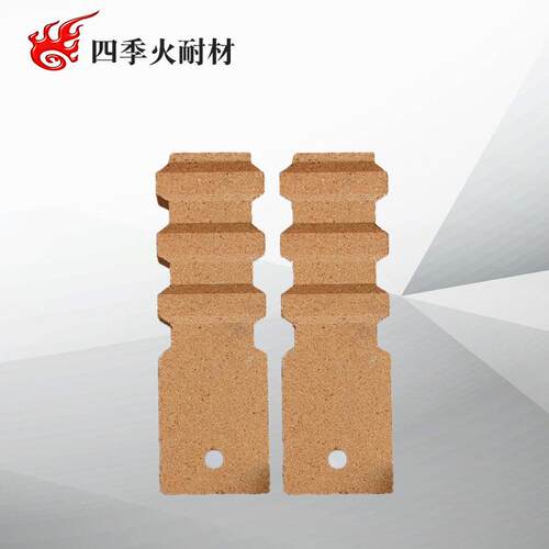 新密耐材厂家加工各种规格的耐火砖粘土吊挂砖工业窑炉用锚固砖