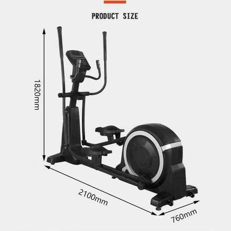 立式磁控自发电漫步机可调节阻力踏步机房椭圆机健身12kg飞轮有氧