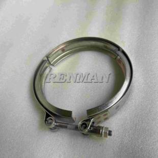 适用康明斯重卡柴油机配件康明斯M11发动机V型卡箍4319817抱箍