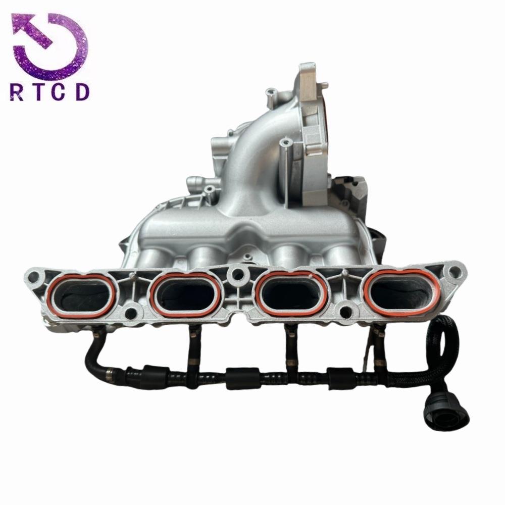 改进型发动机铝进气歧管9806326480适用标致40850830081.6T