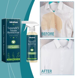 JAKEHOE Clothing Stain Remover, Deep Penetrating Cleaner for