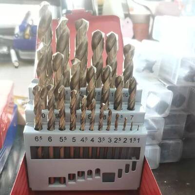 不锈钢麻花钻UCG专用套装超硬金钢属头铁打孔手电钻直柄钻1铝-6/6