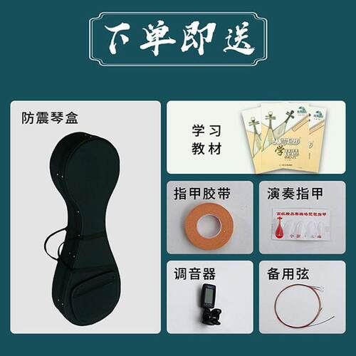 高档琵琶乐器红木成人初者儿入门琵琶学翅木童专业演奏考级花梨鸡