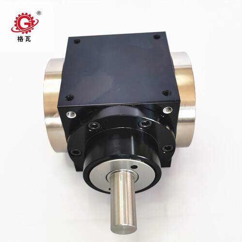 PW直角轴行星减速机空心轴 PW070双输出轴 AT伞齿轮低背隙减速机