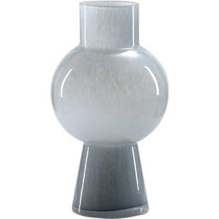 博西家居 冷烟灰色水培玻璃花瓶摆件 家居软装样板间装饰品花器