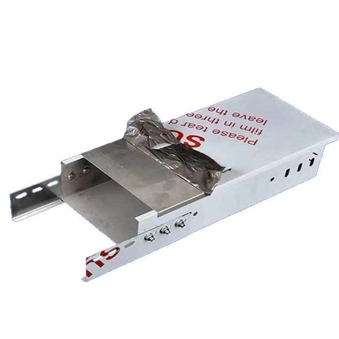 不锈钢电缆桥架热浸锌槽式铝合金大跨距镀锌喷塑线槽200*10X20