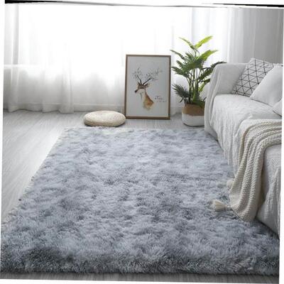 Carpets Plush carpet bedroom rug bedside blanket floor mat 1