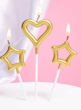 仙女爱心棒烟花火焰蜡烛生日宴烛心形烟花表白求婚创意浪漫棒