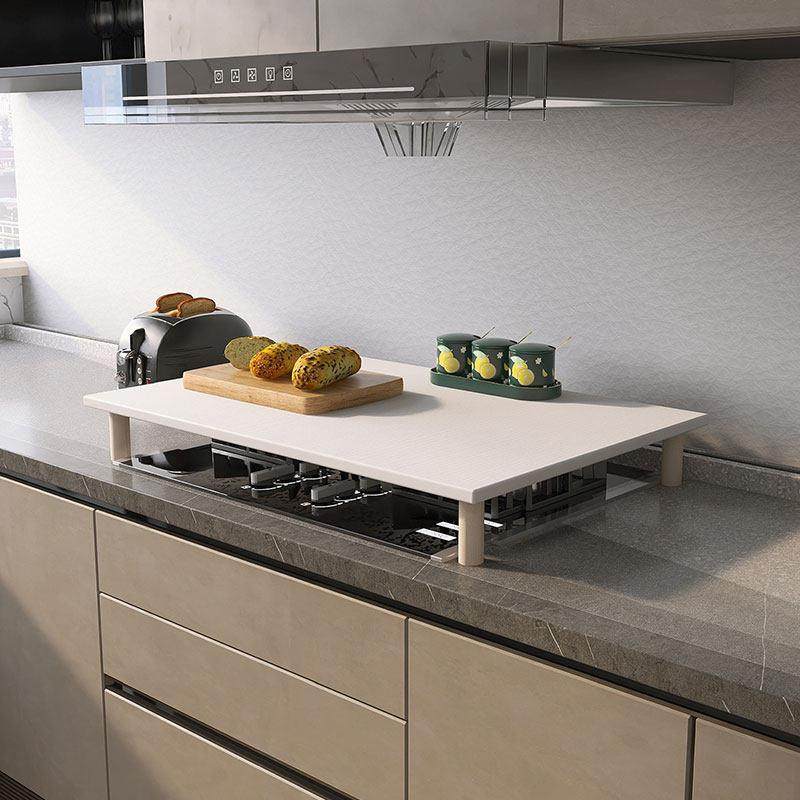 瓦斯炉盖板厨房置物架集成灶台面瓦斯灶罩木质置物架灶台电磁炉支,厨房/烹饪用具,厨房置物架/置物柜/角架,淘宝优惠券,粉丝福利购,淘宝优惠卷