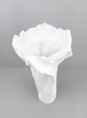 大树脂干花花器北欧风轻奢创意家居客厅玄关样板房间软装饰品摆件